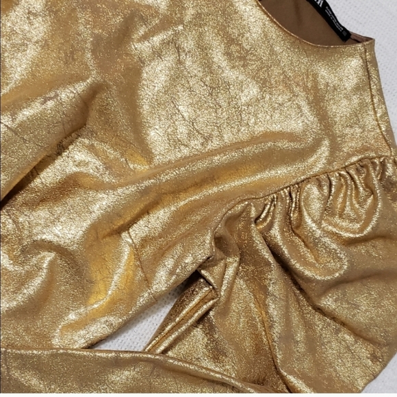 Zara Gold top - Picture 3 of 3